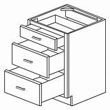 Drawer Drawing Cabinet Getdrawings Db36 Filing sketch template