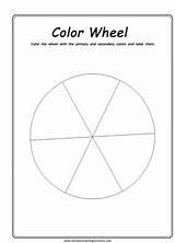Color Wheel Worksheet Colors Use sketch template