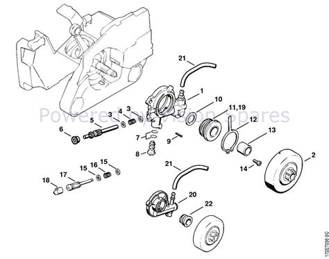 stihl  chainsaw parts list  diagram