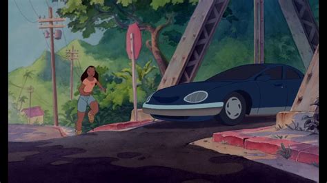 Lilo And Stitch Nani Stops At The Car Youtube