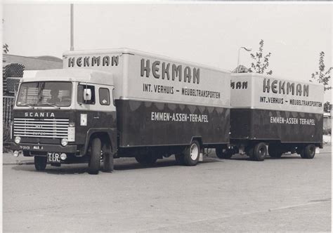 hekman emmen scania  super   eb truck oldtimers vrachtwagens