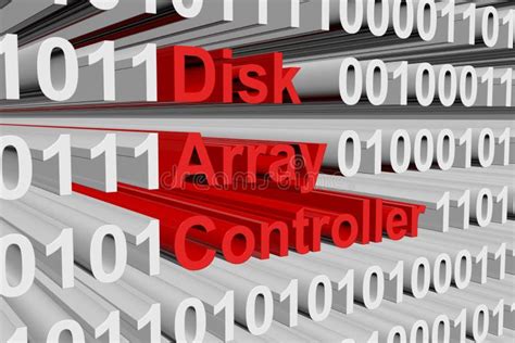 disk array controller stock illustration illustration  disk