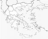 Grecia Cartina Stampare Griechenland Europa Landkarte Mappa Della sketch template