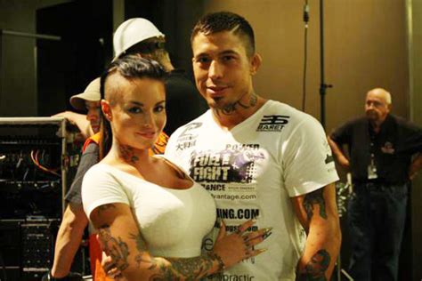 Christy Mack And War Machine Together At Mma Event 2 Weeks