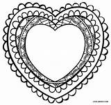 Valentinstag Herz Coloring Valentines Cool2bkids Ausdrucken Malvorlagen Kostenlos sketch template
