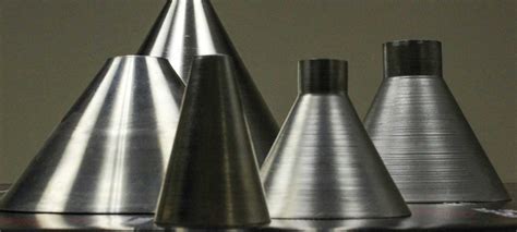 formed metal cones custom metal spun cones wenzel metal spinning