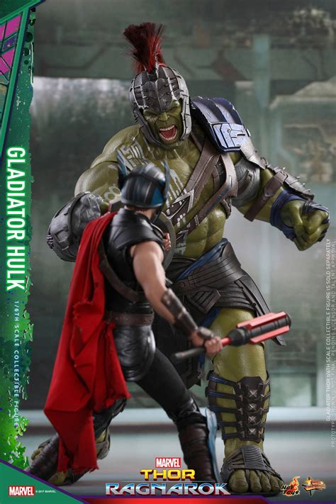 Hot Toys Hulk And Thor 1 6 Scale Figures From Thor