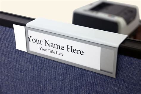 cubicle nameplate holder office  plate  plate design  plate