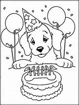 Coloring Dog Pages Birthday Adults Printable Color Getcolorings Template Getdrawings sketch template
