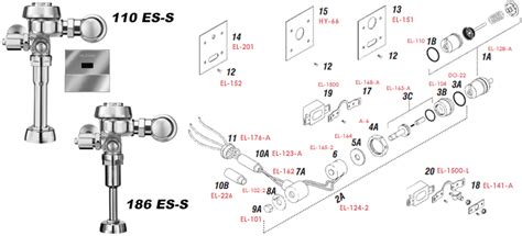 diagram electrical wiring diagrams flushometers mydiagramonline