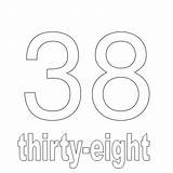 Number Eight Thirty Pages sketch template