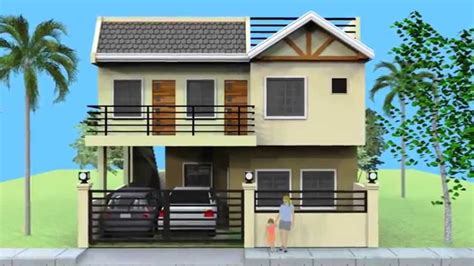 small  storey house  roofdeck youtube