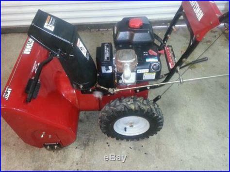 snow blowers craftsman   hp  stage snow blower