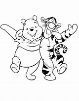 Pooh Tigger Coloring Winnie Pages Friends Bear Baby Fun Print Having Printable Getcolorings Easy Size Color Kids Getdrawings Colorings Button sketch template