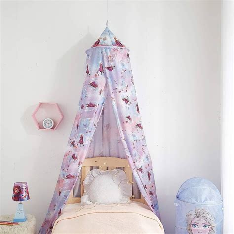 frozen 2 girls bed canopy tent elsa and anna 100 in x 180 in