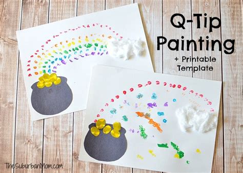 painting rainbows   tips  printable template thesuburbanmom
