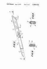 Patent Patents Disposable Scalpel Drawing sketch template