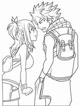 Nalu Coloring Pages Lineart Deviantart Template Sketch sketch template
