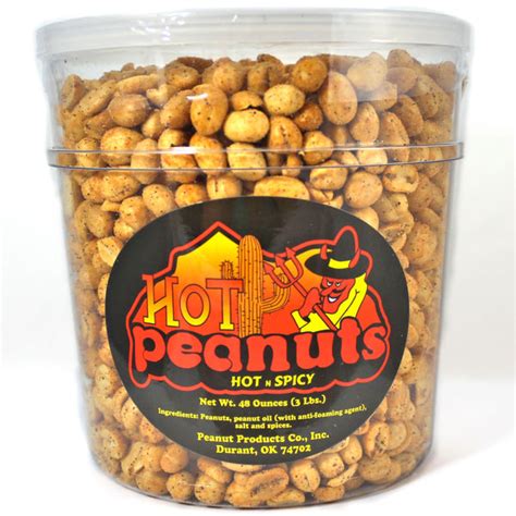 hot spicy peanuts  peanut shoppe