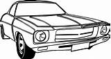 Muscle Coloring Car Drive Antique Vintage Drawings Wecoloringpage Clipartmag sketch template
