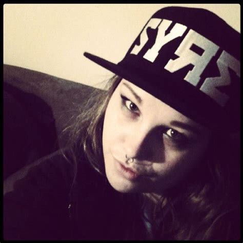 Cassie With Her Syre Snapback Click Here To Check Out