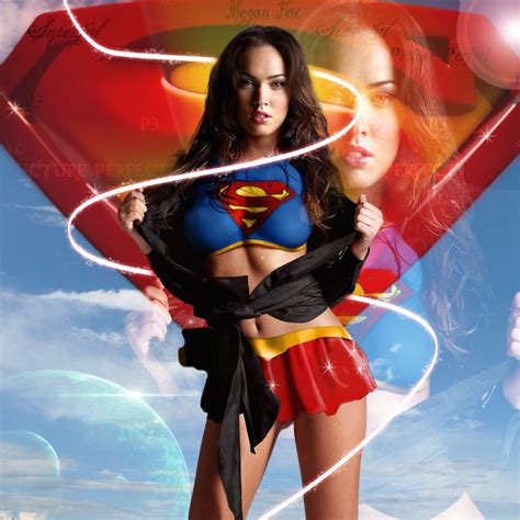 supergirl images supergirl megan fox wallpaper with 1024x1024 resolution cosplay famosos y