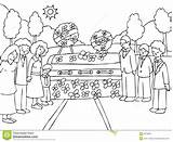 Clipart Funeral Service Event Outside Clip Stock People Christian Loved Clipground sketch template
