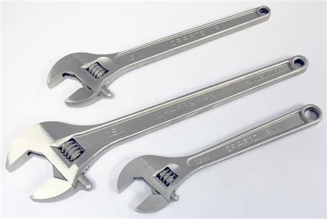 craftsman  pc adjustable wrench set giant size