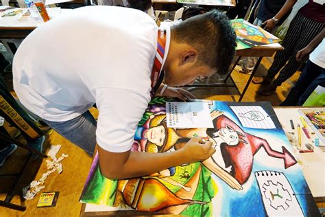poster making contest  philippine news agency