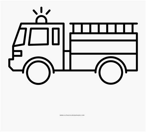 fire truck coloring page  transparent clipart clipartkey