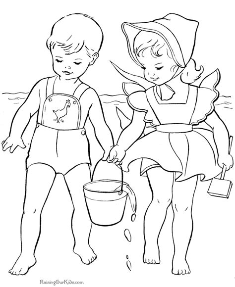 beach coloring pages  printable coloring home