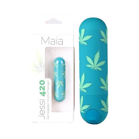 Maia Jessi 420 Rechargeable Bullet Emerald Save