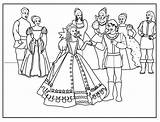 Kolorowanki Dzieci Kopciuszek Cinderella Newer sketch template