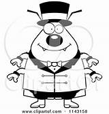 Flea Chubby Circus Master Clipart Cartoon Thoman Cory Outlined Coloring Vector Loving 2021 sketch template