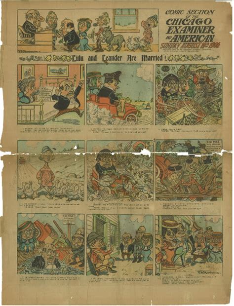 Crumbling Paper Scans Of Old Comic Strips Neatorama