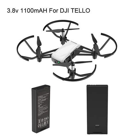 dji tello quadcopter drone intelligent flight battery  mah  remote control