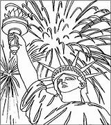 Coloring Pages July Fourth Independence Freedom Kids 4th Declaration Color Printable Drawing Print Adult Familyholiday Sheets Getcolorings Fireworks Getdrawings Step sketch template