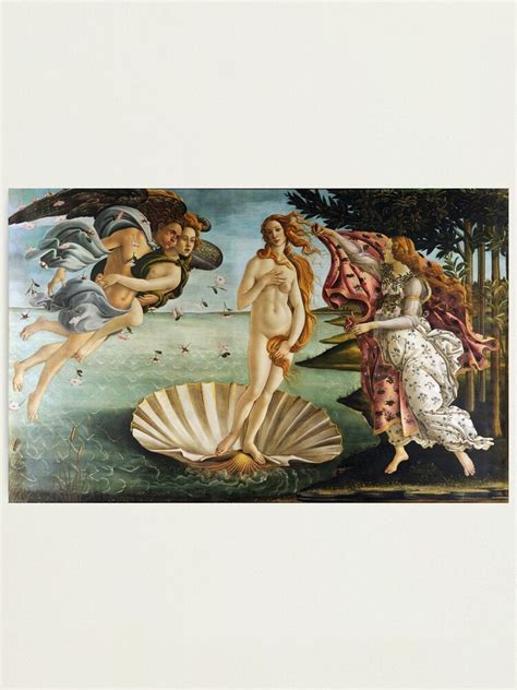 Birth Of Venus Botticelli Photographic Print For Sale By Newnomads