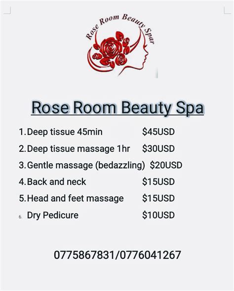 rose room beauty spa home