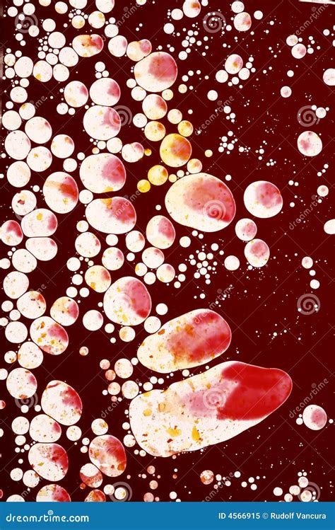 bubbles  red stock image image  blob vivid bubbles