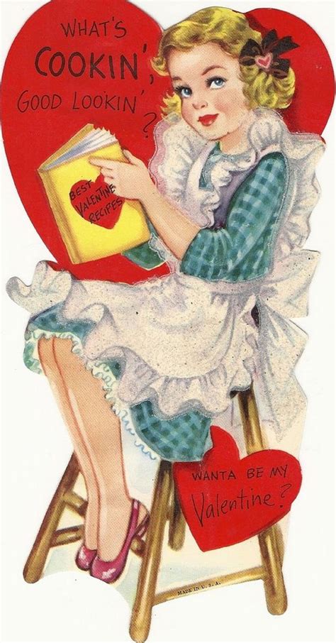 printable vintage valentine cards