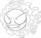 Gastly Pokemon Coloring Pages Gerbil Lilly Lineart Printable Deviantart Template Haunter Categories sketch template