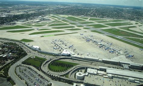chicago midway airport skyvector