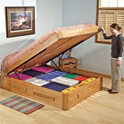 queen bed lift  storage nia funiture