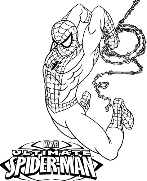 spiderman coloring page sheet topcoloringpagesnet