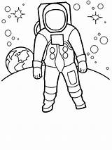 Astronaut Designlooter sketch template