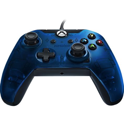 pdp wired controller  xbox  blue xbox  big