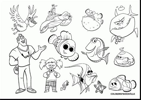 hd finding nemo crush coloring pages image coloring pages