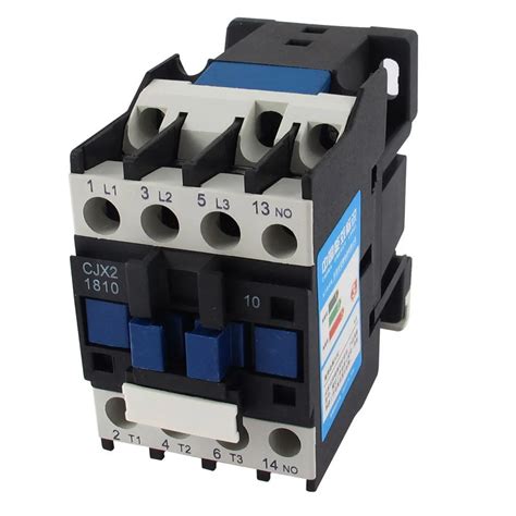 ac motor magnetic contactor  phase p  pole   vac