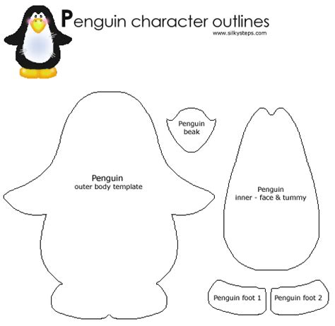 penguin template penguin craft felt crafts patterns penguin crafts
